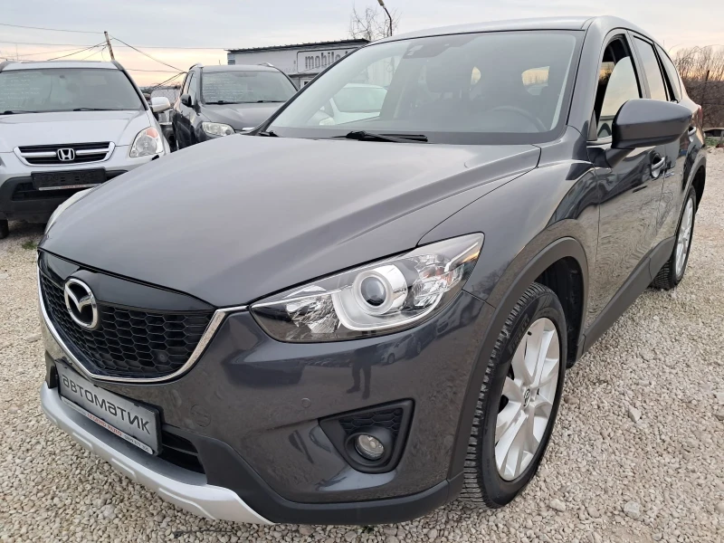 Mazda CX-5 2.2  4x4, АВТОМАТИК, КОЖЕН САЛОН, КАТО НОВА, снимка 1 - Автомобили и джипове - 48574761