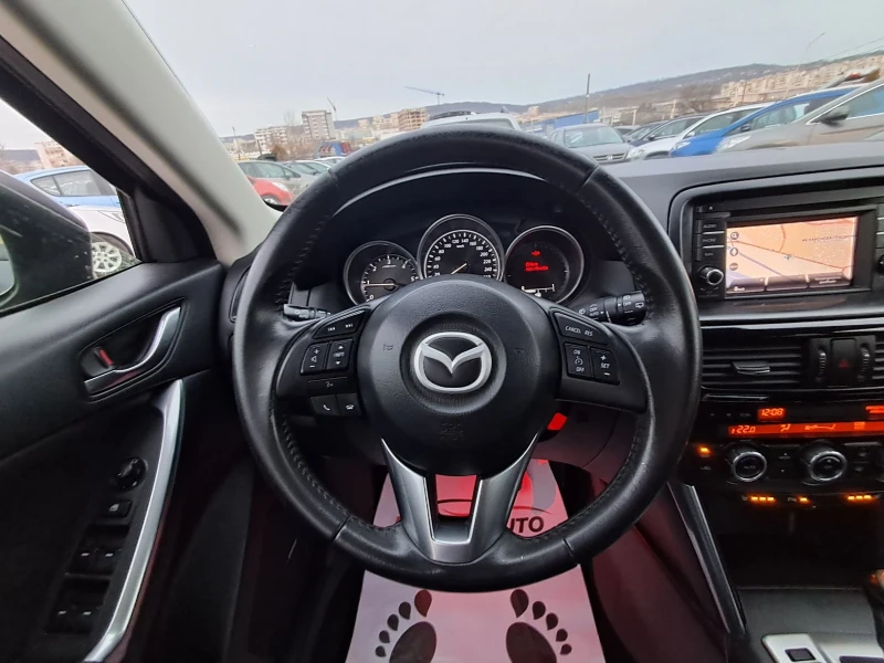 Mazda CX-5 2.2  4x4, АВТОМАТИК, КОЖЕН САЛОН, КАТО НОВА, снимка 14 - Автомобили и джипове - 48574761