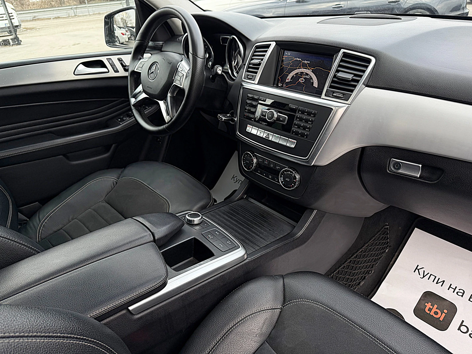 Mercedes-Benz ML 350 AMG PALET-LED-NAVI-ALKANTAR-ПОДГРЯВАНЕ-ГЕРМАНИЯ-!! | Mobile.bg — изображение 14