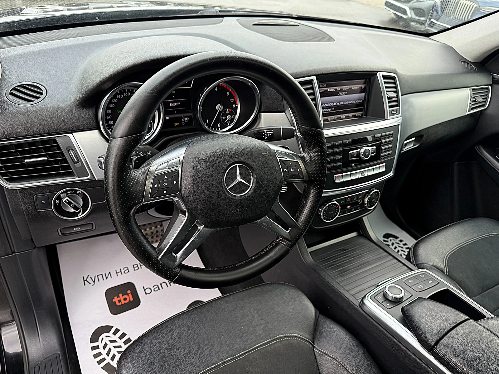 Mercedes-Benz ML 350 AMG PALET-LED-NAVI-ALKANTAR-ПОДГРЯВАНЕ-ГЕРМАНИЯ-!! - изображение 10