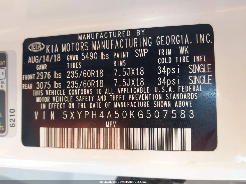 Kia Sorento 3.3L V-6 DI, DOHC, VVT, 290HP Front Wheel Drive | Mobile.bg � ����������� 9