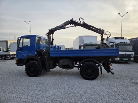 Man L 10.163, 4 х 4, Бързи Бавни, Самосвал + Кран, снимка 2