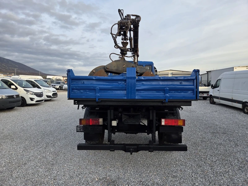 Man L 10.163, 4 х 4, Бързи Бавни, Самосвал + Кран, снимка 4 - Камиони - 52630428