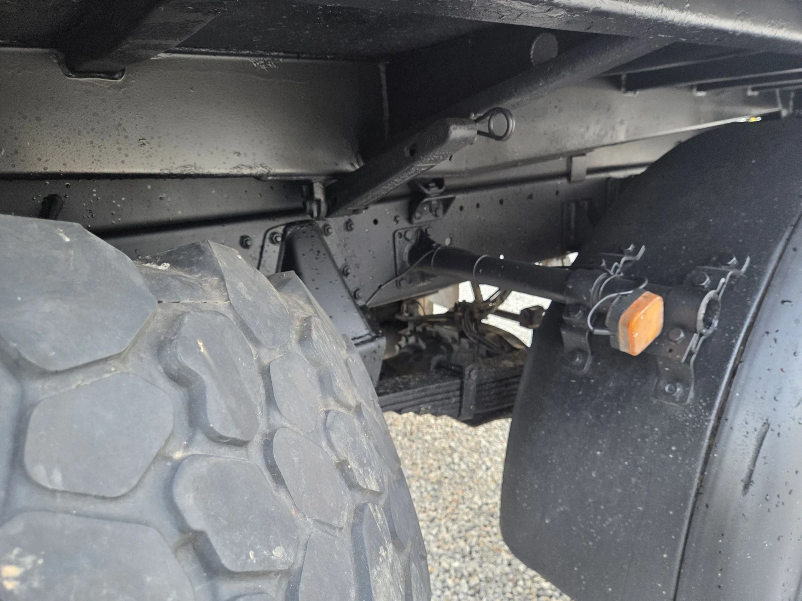 Man L 10.163, 4 х 4, Бързи Бавни, Самосвал + Кран - изображение 9