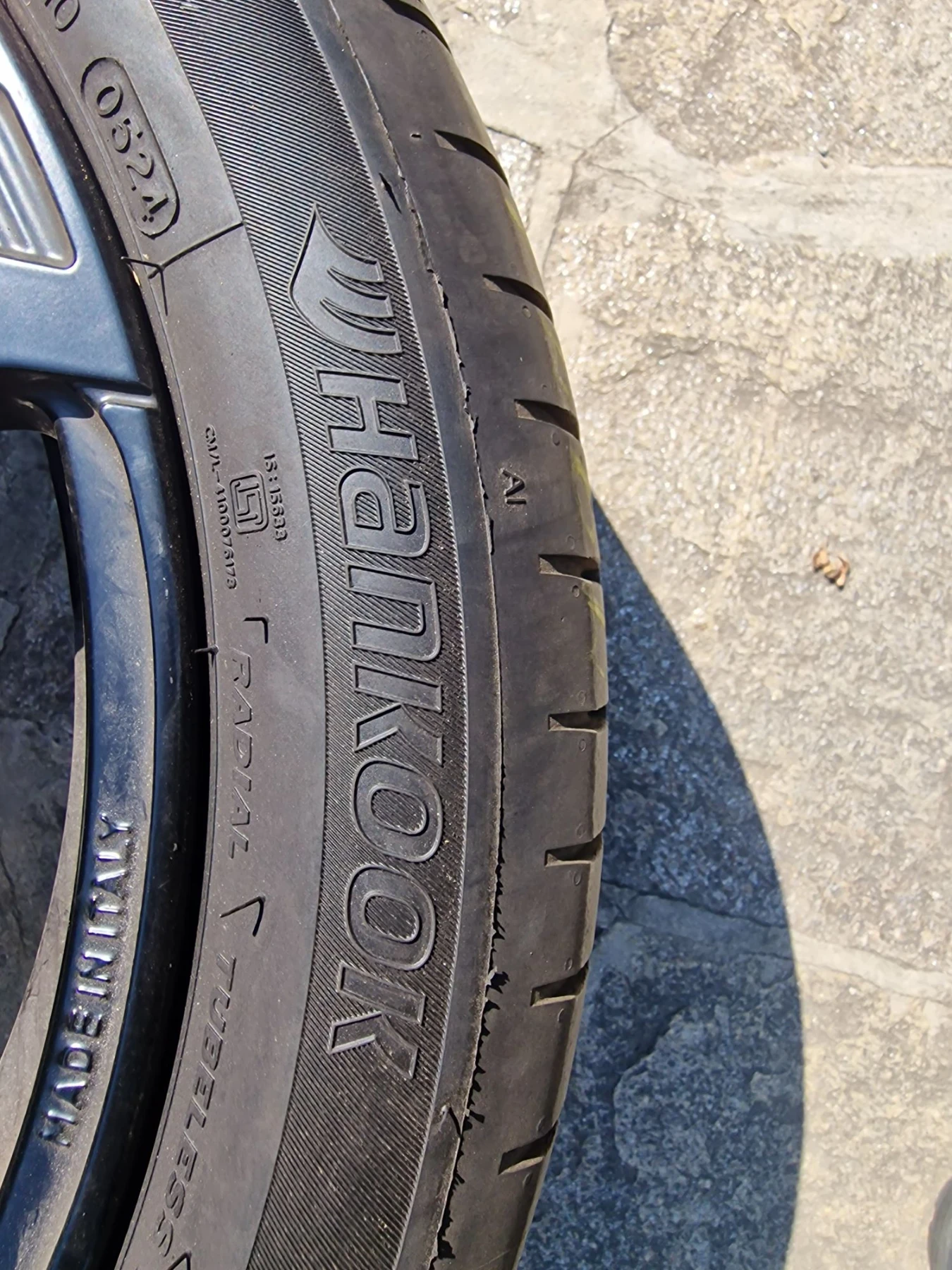 Гуми с джанти Hankook 255/40R19, снимка 2 - Гуми и джанти - 55775323