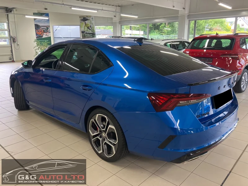 Skoda Octavia RS-PLUS/245HP/DSG/MASSAGE/MEMO/HUD/CAM/NAVI/269g, снимка 4 - Автомобили и джипове - 51594203