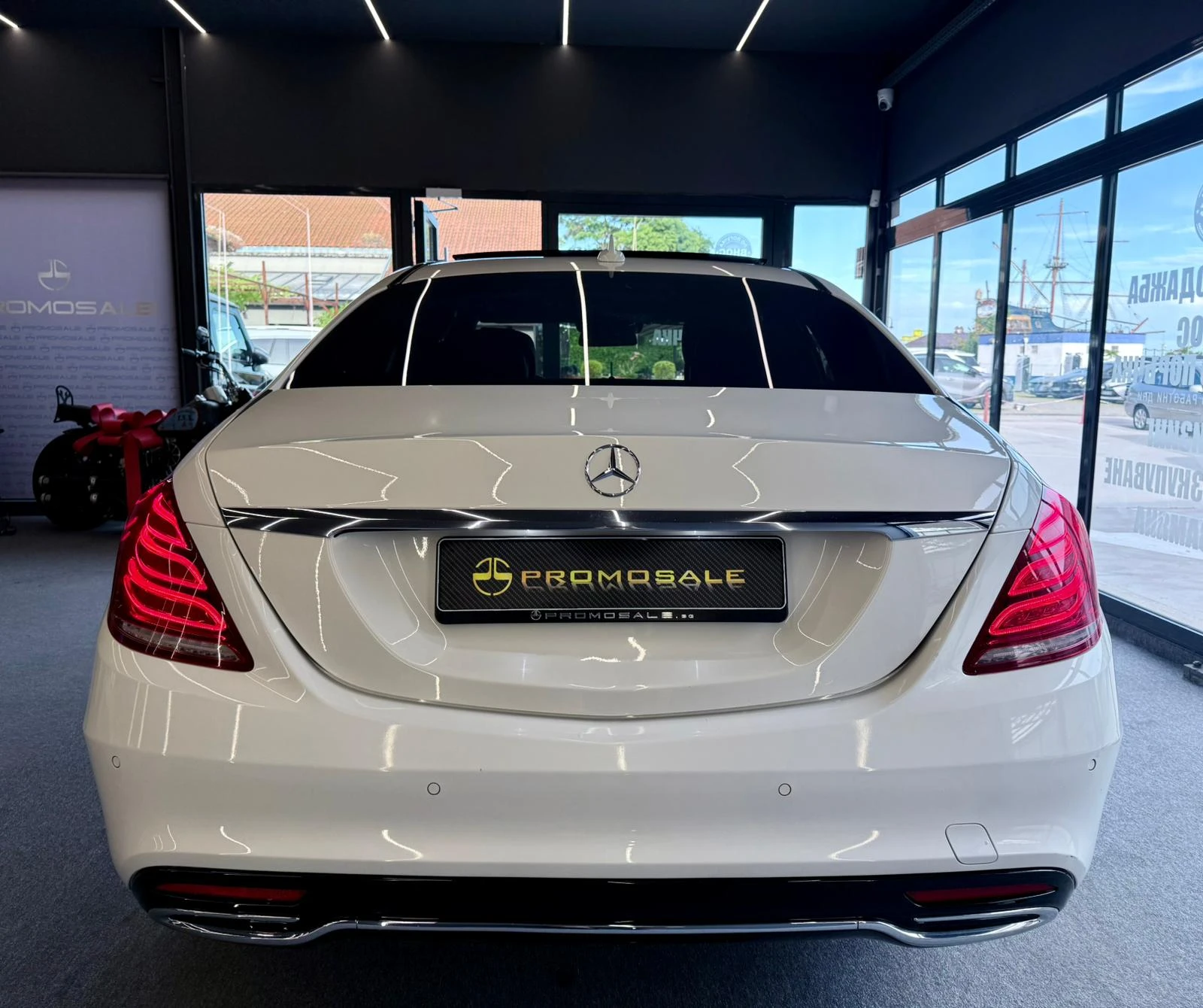 Mercedes-Benz S 350 AMG* 4M* Full* Обдух* TV* Pano* Burmester* Лизинг, снимка 5 - Автомобили и джипове - 54947036