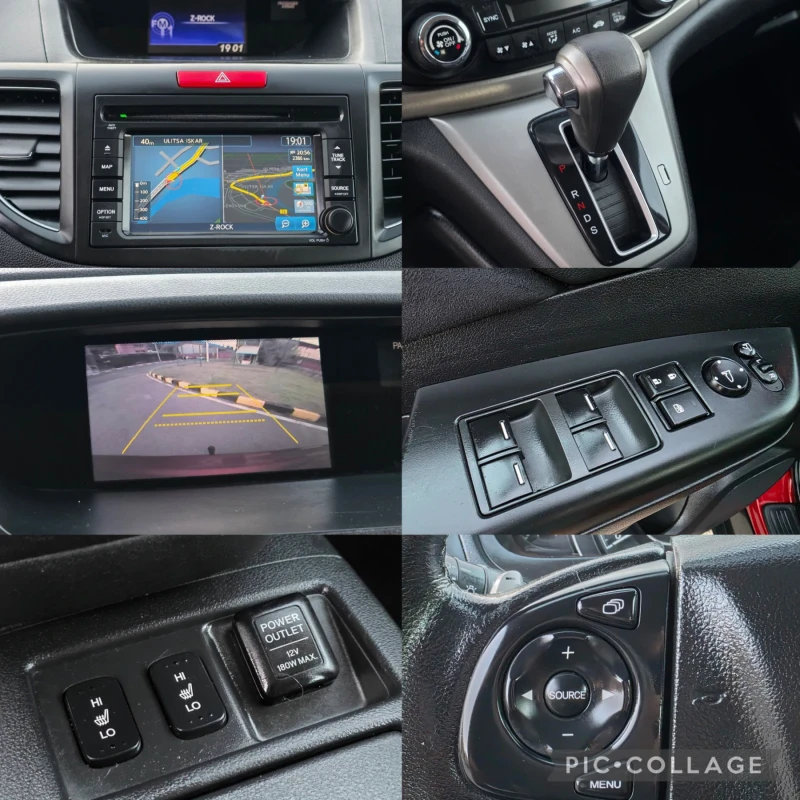 Honda Cr-v 2.0i 4x4* Автоматик* Навигация* Камера, снимка 17 - Автомобили и джипове - 51535872