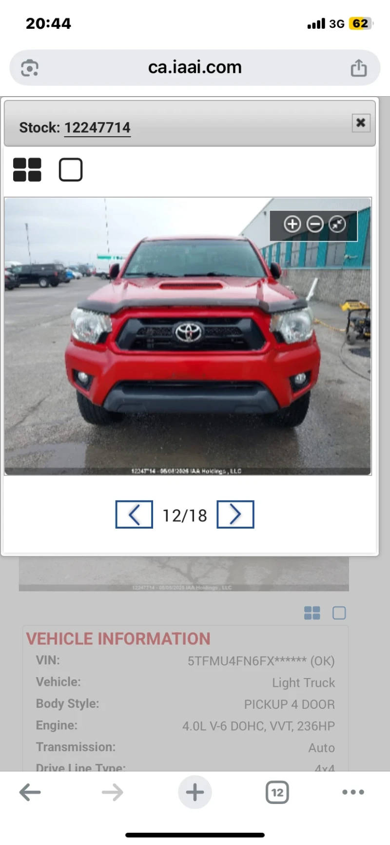 Toyota Tacoma TRD - 50999 лв. - 69104438 1