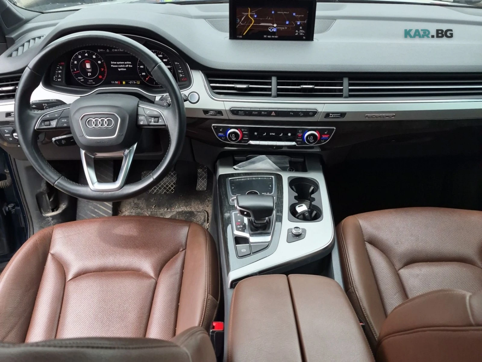 Audi Q7 Technik * ACC * 360 * АвтоКредит * (ЦЕНА ДО БГ), снимка 9 - Автомобили и джипове - 55125188