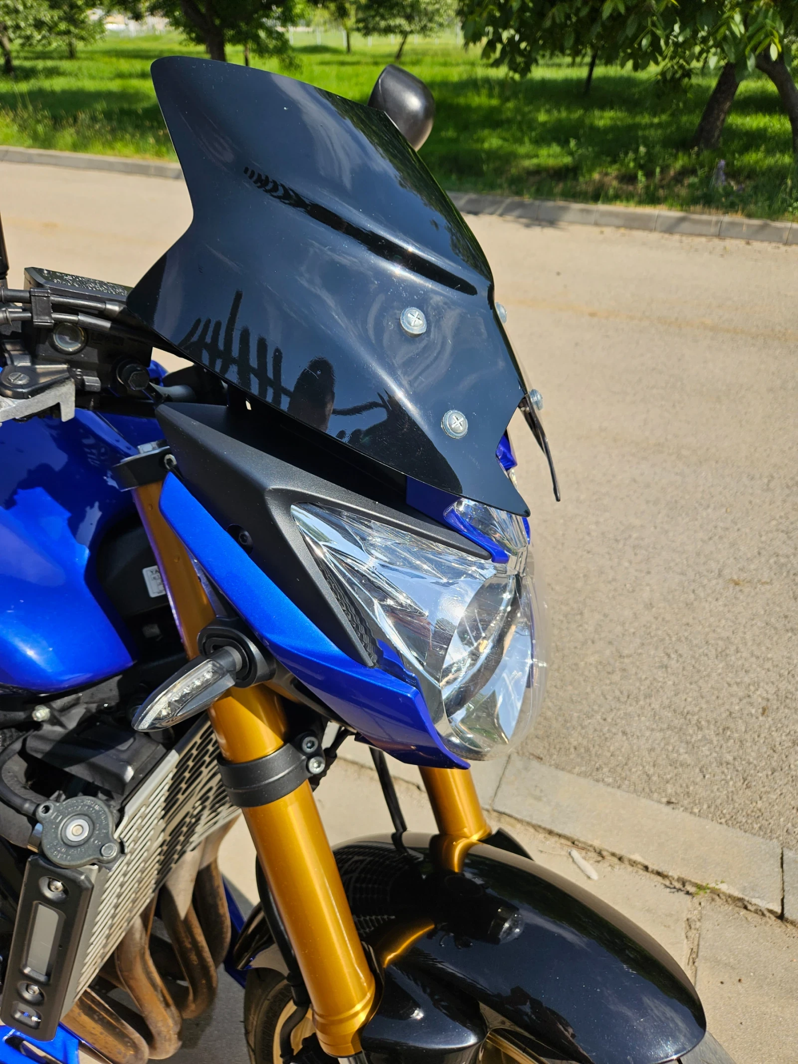 Yamaha FZ8 Acrapovic, Shad седалки + куфар, снимка 9 - Мотоциклети и мототехника - 54934351