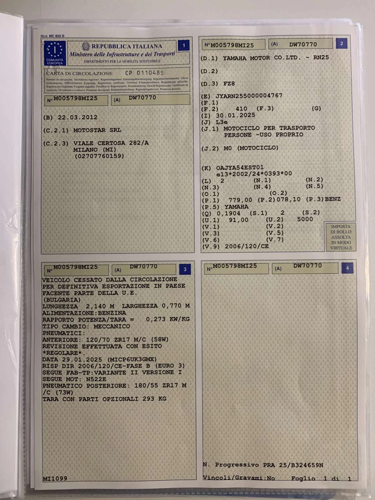 Yamaha FZ8 Acrapovic () Shad   | Mobile.bg   17