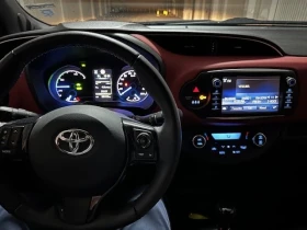 Обява за продажба на Toyota Yaris Toyota Yaris 1.5 P HYBRID 5D Bi-tone Burgundy ~27 500 лв. - изображение 5
