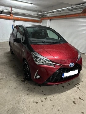 Обява за продажба на Toyota Yaris Toyota Yaris 1.5 P HYBRID 5D Bi-tone Burgundy ~27 500 лв. - изображение 3