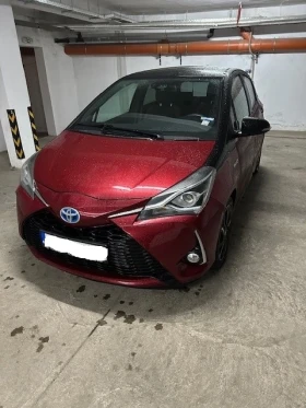 Обява за продажба на Toyota Yaris Toyota Yaris 1.5 P HYBRID 5D Bi-tone Burgundy ~27 500 лв. - изображение 2