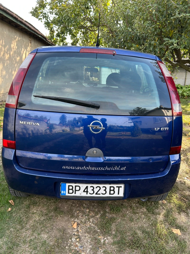 Opel Meriva 1, 7 DTI, снимка 5 - Автомобили и джипове - 47622341