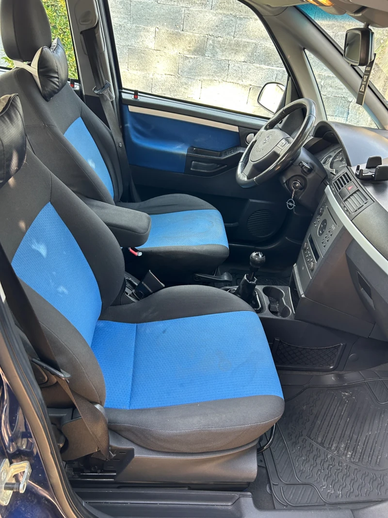 Opel Meriva 1, 7 DTI, снимка 13 - Автомобили и джипове - 47622341