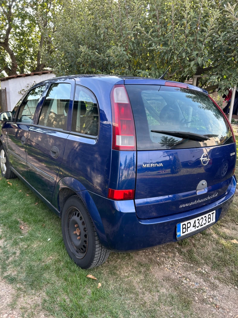 Opel Meriva 1, 7 DTI, снимка 4 - Автомобили и джипове - 47622341