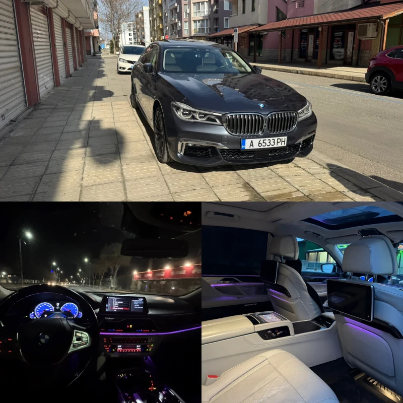 BMW 750 LONG / FULL / X-Drive / M-PACK / 78 000КМ, снимка 4 - Автомобили и джипове - 52778386