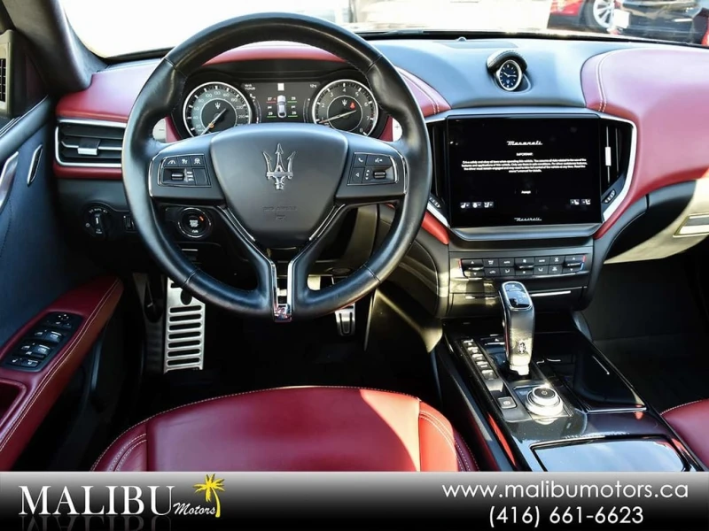 Maserati Ghibli * Luxury * CARFAX * ЦЕНА ДО БГ, снимка 13 - Автомобили и джипове - 53263818