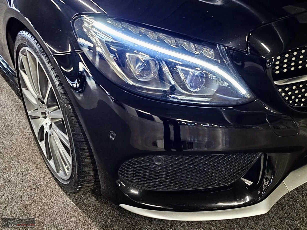 Mercedes-Benz C 43 AMG BITURBO/367HP/4MATIC/BURMESTER/PANO/CAM/AMBI/655b - изображение 2