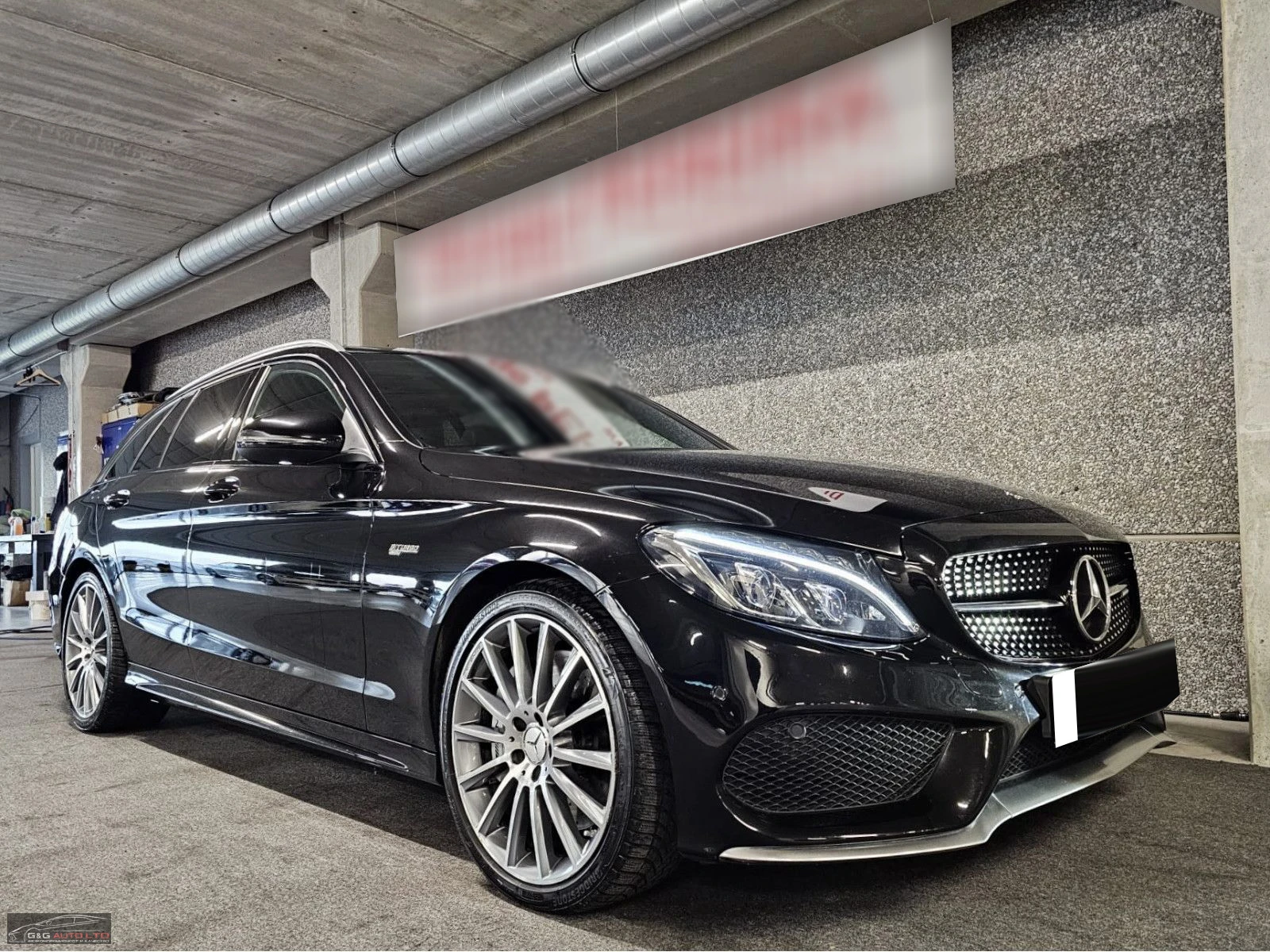 Mercedes-Benz C 43 AMG BITURBO/367HP/4MATIC/BURMESTER/PANO/CAM/AMBI/655b - [1] 