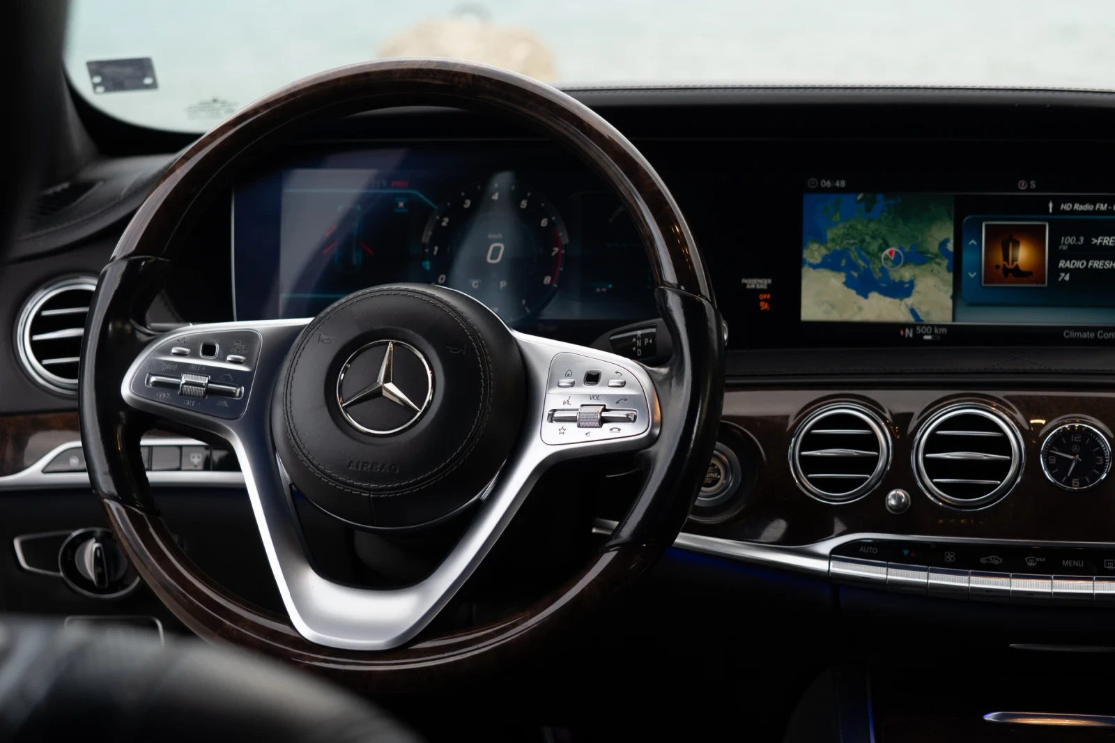 Mercedes-Benz S 560 FULL/ 3TV/ ПАСАЖЕР ПАКЕТ, снимка 9 - Автомобили и джипове - 54756966