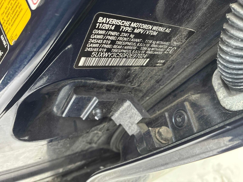 BMW X3 С РЕГИСТРАЦИЯ & АВТО КРЕДИТ, снимка 10 - Автомобили и джипове - 53511395