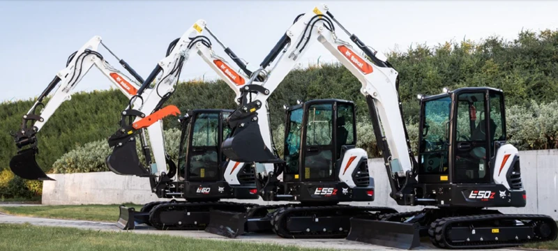 Багер Bobcat E60, снимка 6 - Индустриална техника - 22429827