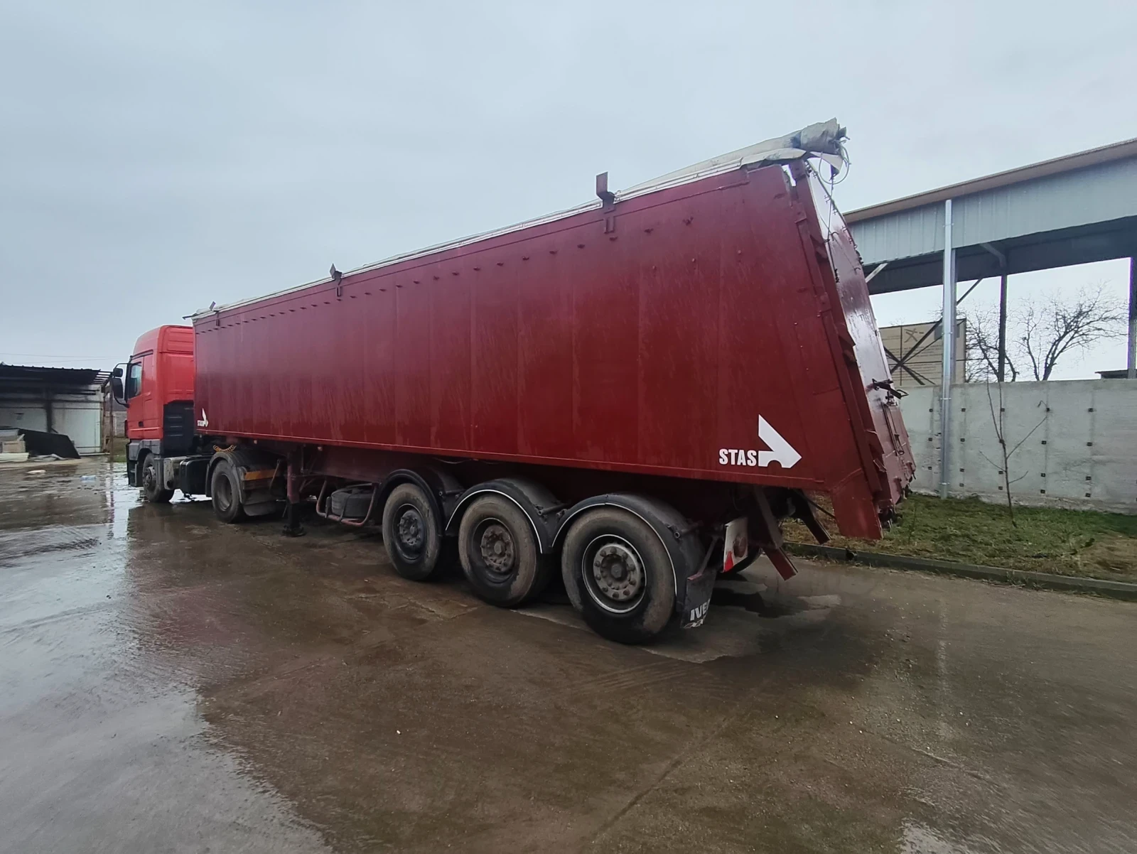 Полуремарке Stas, снимка 5 - Ремаркета - 56442801