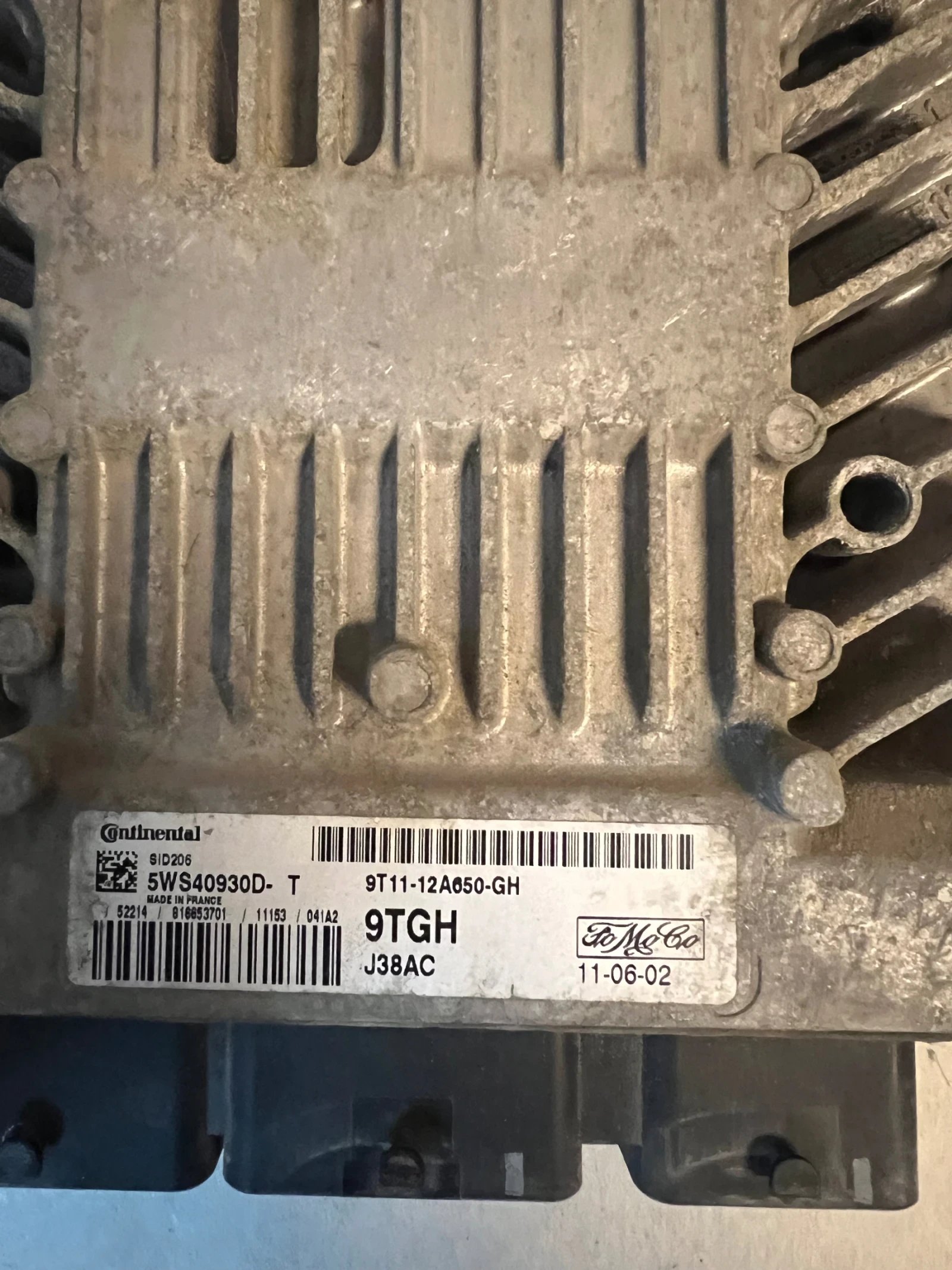 9T11-12A650-GH �������� �������� �� Ford Transit Connect 1.8TDCI SID206 5WS40930D- T | Mobile.bg � ����������� 2