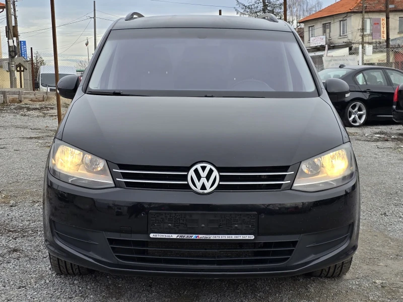 VW Sharan 2.0 TDI 140 К.С. АВТОМАТ / КЛИМАТРОНИК / ЕВРО 5, снимка 7 - Автомобили и джипове - 48610843