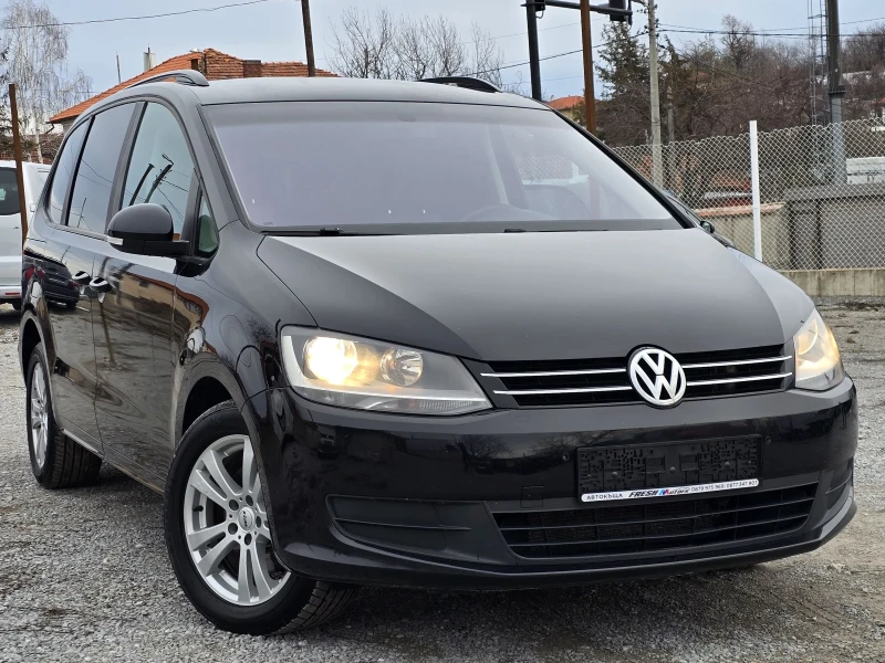 VW Sharan 2.0 TDI 140 К.С. АВТОМАТ / КЛИМАТРОНИК / ЕВРО 5, снимка 2 - Автомобили и джипове - 48610843