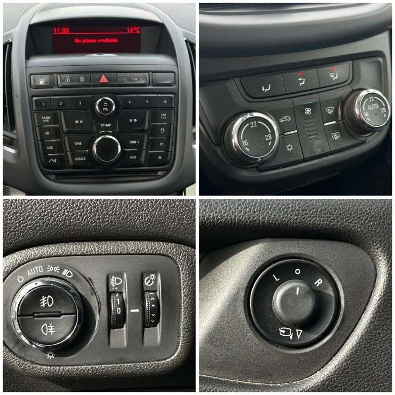 Opel Zafira Tourer Cosmo 1.6 CNG * Климатроник* 7 места* 136х , снимка 10 - Автомобили и джипове - 52317060