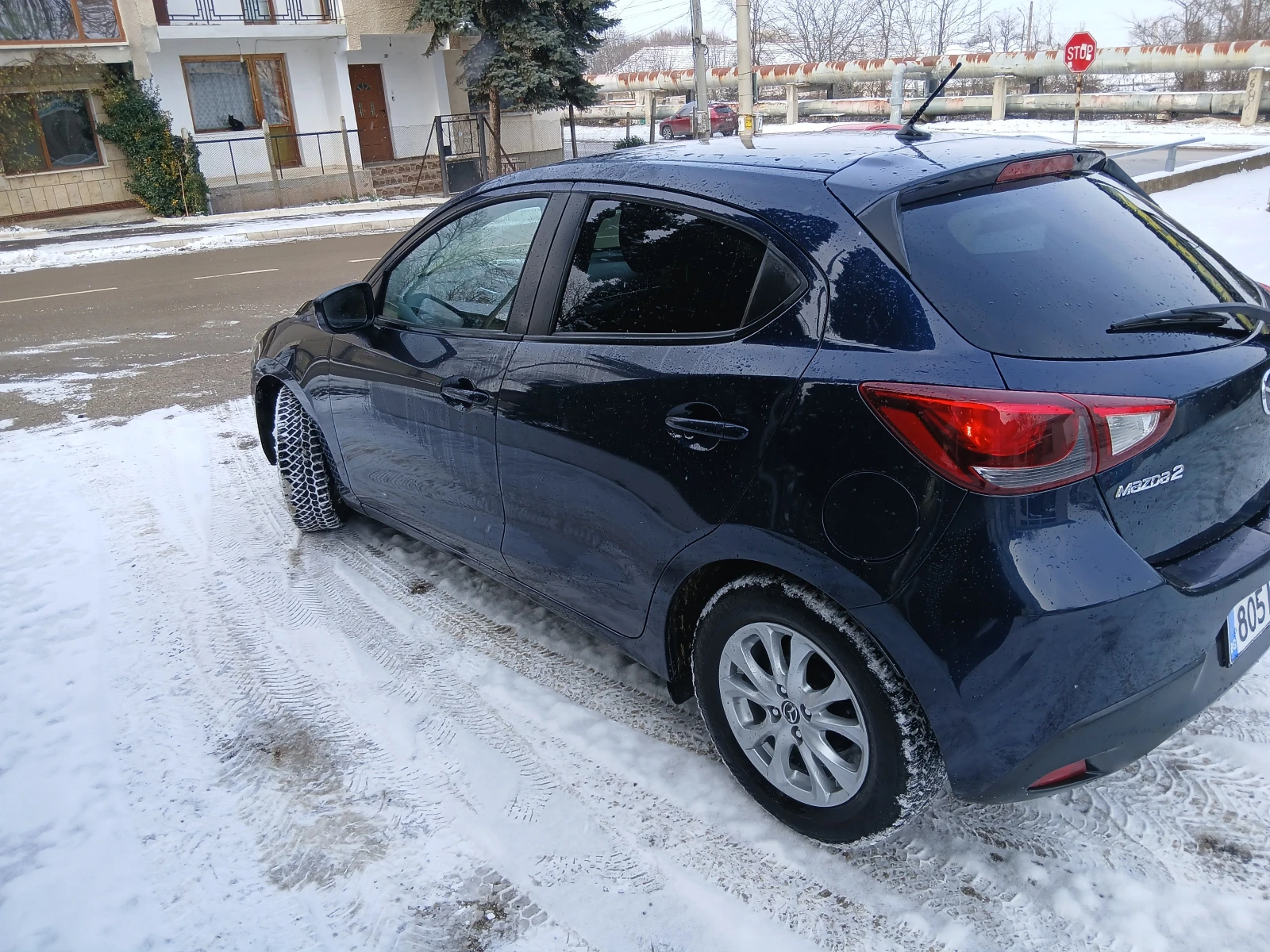 Mazda 2 SKYACTIV1.5D ;ОБСЛУЖЕНА EURO6;НОВ ВНОС  - изображение 4