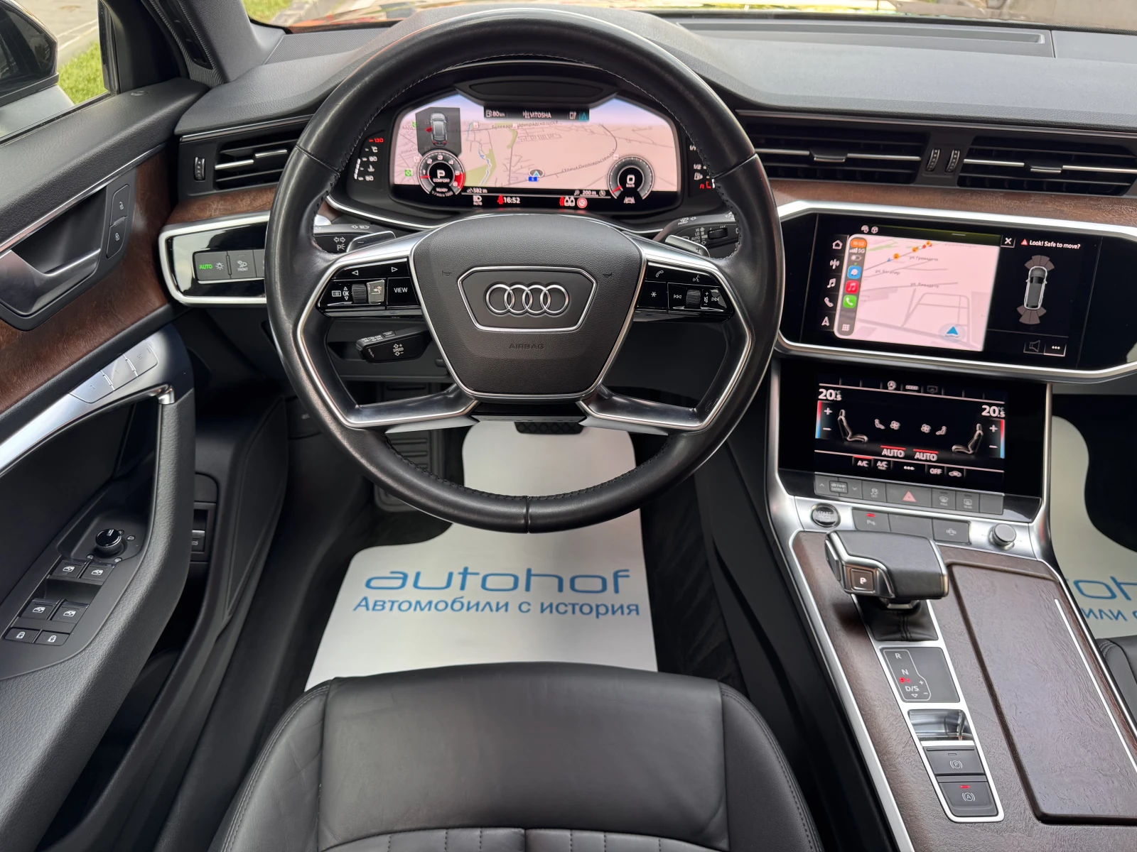 Audi A6 S LINE/50TDI/286к.с./8АТ/QUATTRO, снимка 11 - Автомобили и джипове - 54885316