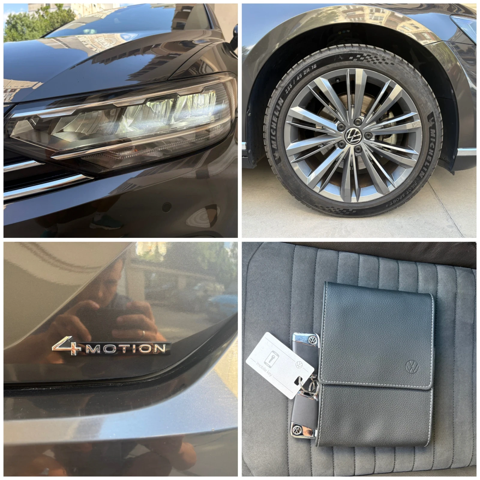 VW Passat Elegance, Digital, 4Motion, ACC, Сервизна История, снимка 14 - Автомобили и джипове - 55644376