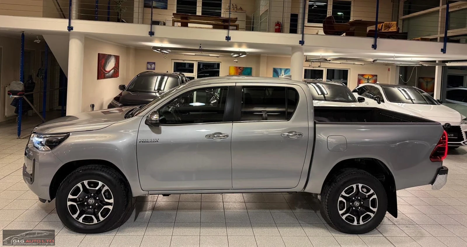 Toyota Hilux DOUBLE-CAB/204HP/EXECUTIVE/CAM/LED/NAVI/CPLAY/682q, снимка 3 - Автомобили и джипове - 56085246