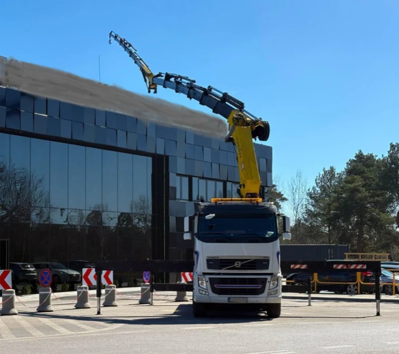Volvo Fh  520 8x4 HMF ODIN K6  FLY JIB -КРАН 39МЕТРА  