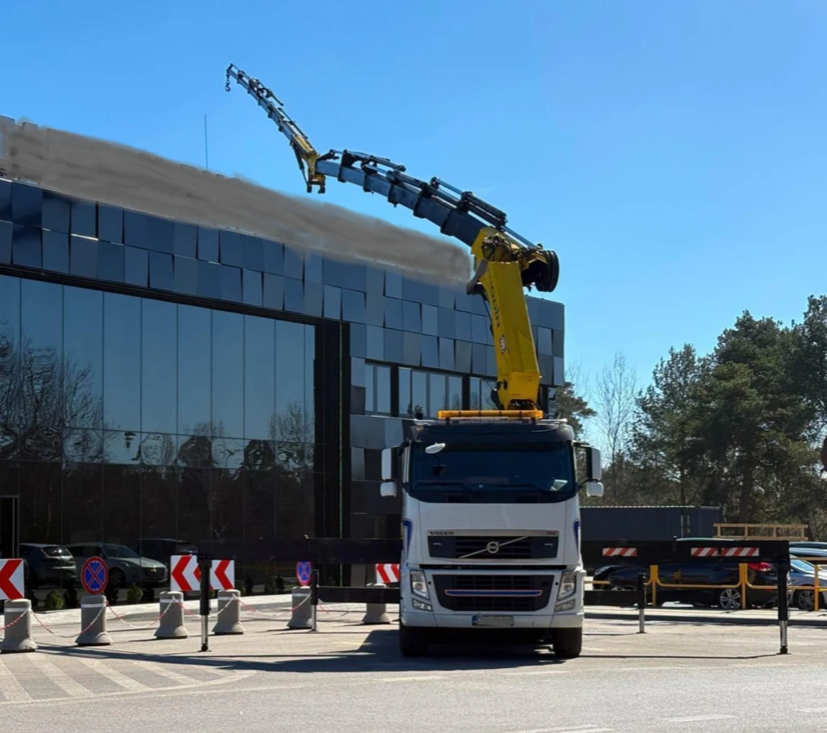 Volvo Fh  520 8x4 HMF ODIN K6  FLY JIB -КРАН 39МЕТРА  , снимка 1