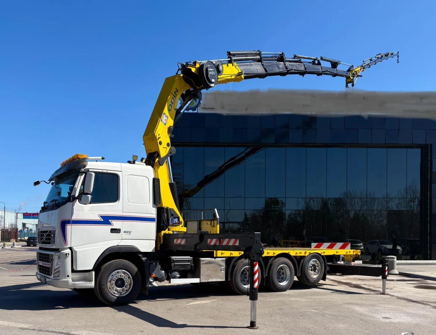 Volvo Fh  520 8x4 HMF ODIN K6  FLY JIB -КРАН 39МЕТРА   - изображение 3
