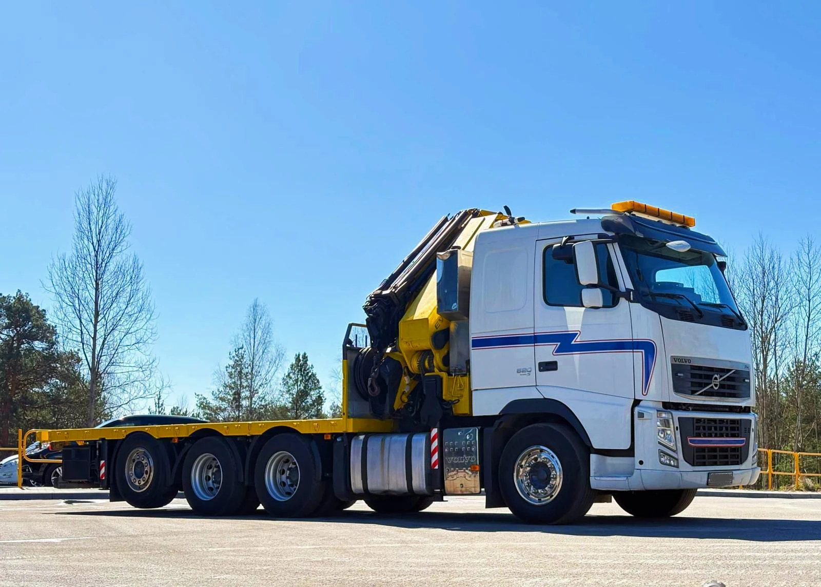 Volvo Fh  520 8x4 HMF ODIN K6  FLY JIB -КРАН 39МЕТРА   - изображение 4