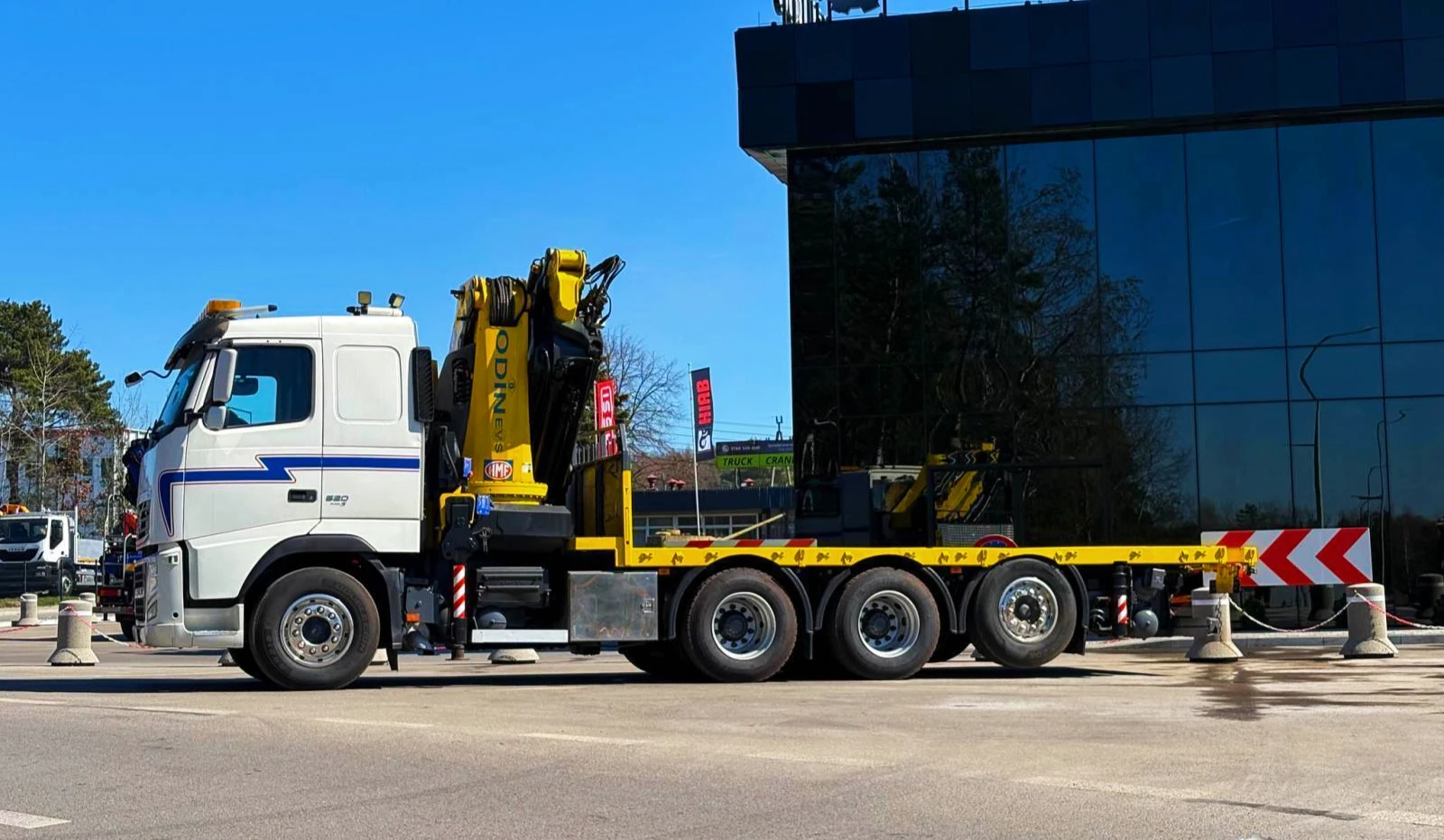 Volvo Fh  520 8x4 HMF ODIN K6  FLY JIB -КРАН 39МЕТРА   - изображение 2