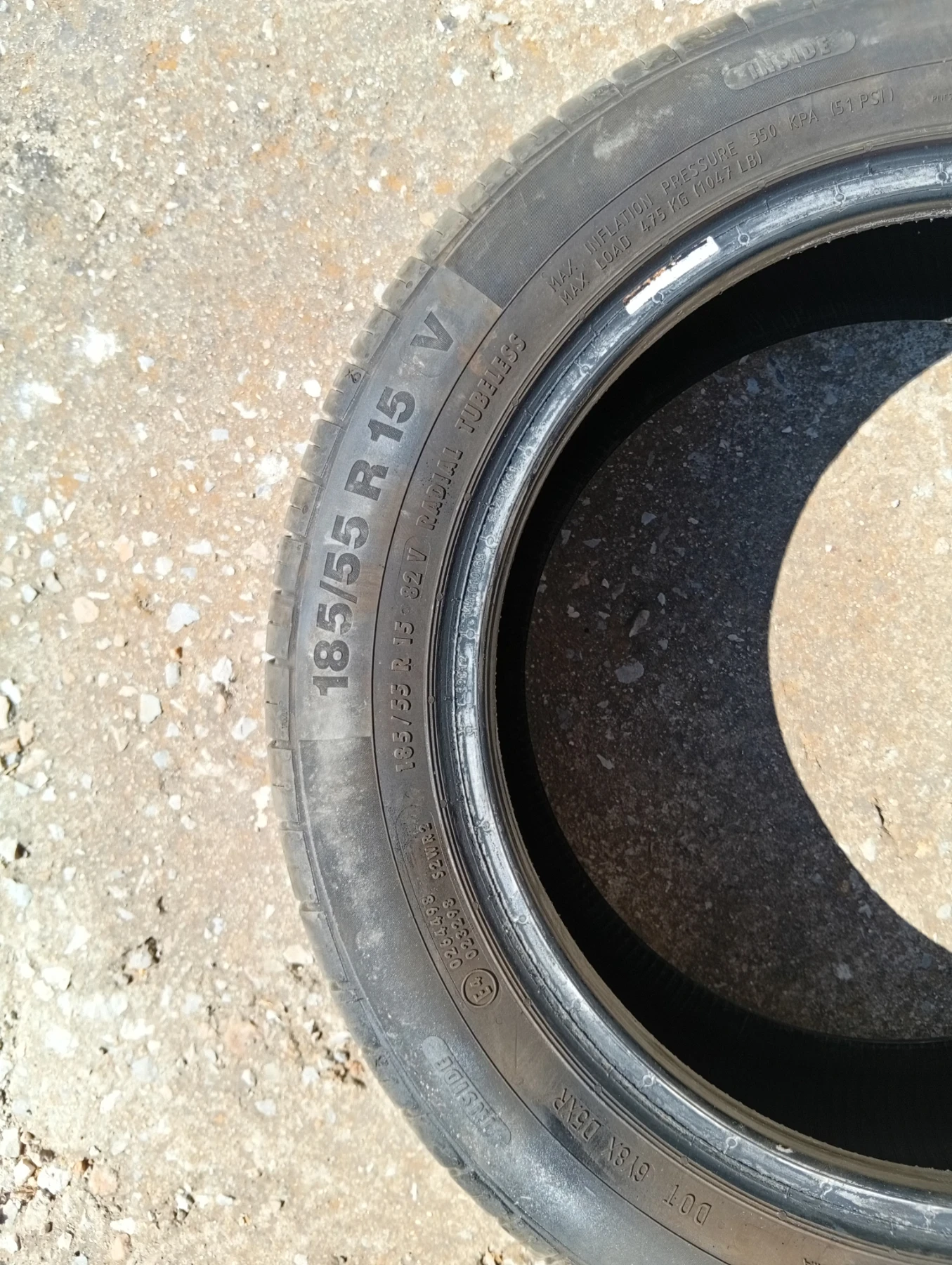 Гуми Летни 185/55R15, снимка 2 - Гуми и джанти - 55981460