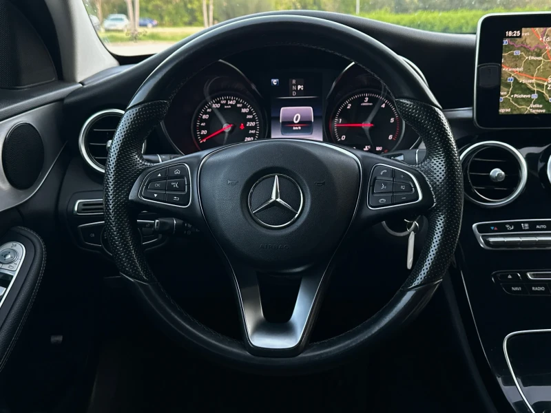 Mercedes-Benz C 220 d FULL AMG PREMIUM LINE LED ОБСЛУЖЕНА , снимка 7 - Автомобили и джипове - 50089865