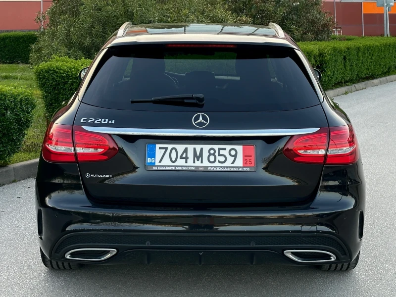 Mercedes-Benz C 220 d FULL AMG PREMIUM LINE LED ОБСЛУЖЕНА , снимка 3 - Автомобили и джипове - 50089865