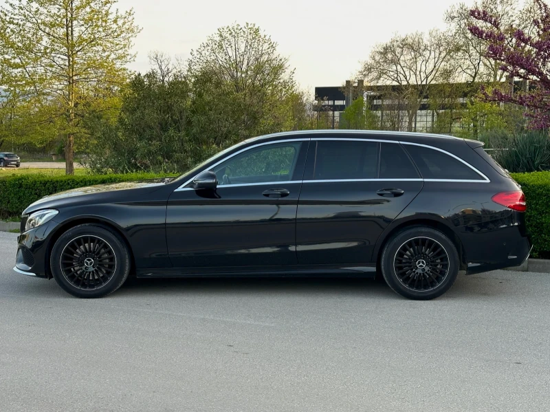 Mercedes-Benz C 220 d FULL AMG PREMIUM LINE LED ОБСЛУЖЕНА , снимка 5 - Автомобили и джипове - 50089865