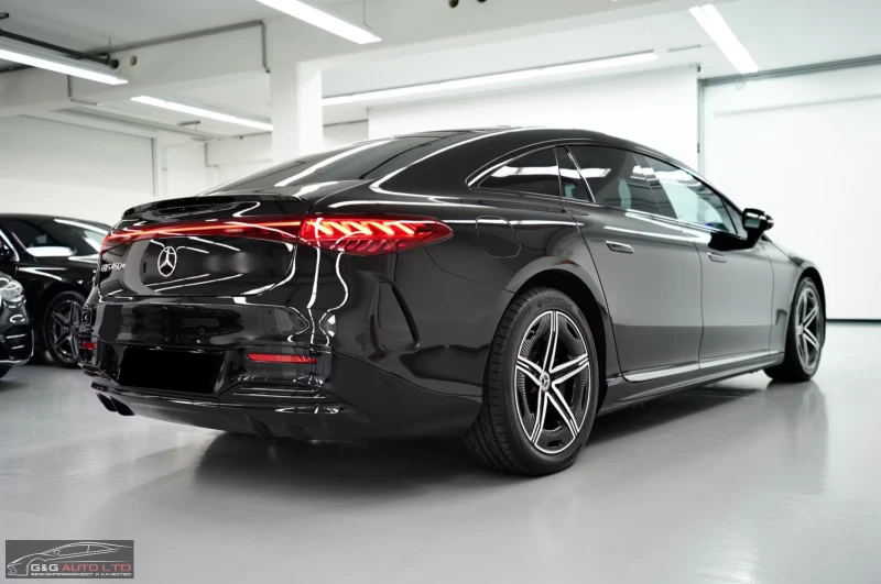 Mercedes-Benz EQS 450+ /AMG-LINE/360HP/NIGHT/360/MASSAGE/PANO/360g, снимка 5 - Автомобили и джипове - 51810539