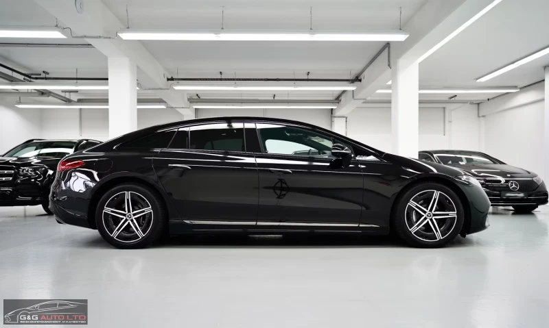 Mercedes-Benz EQS 450+ /AMG-LINE/360HP/NIGHT/360/MASSAGE/PANO/360g, снимка 4 - Автомобили и джипове - 51810539