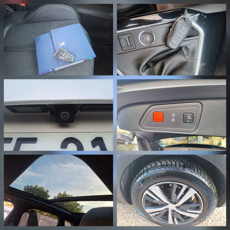 Peugeot 3008 1.5d* GT-LINE/НАВИ/КАМЕРА/ЛЕД/СТАРТ-СТОП/2019г* , снимка 16 - Автомобили и джипове - 53173264